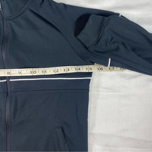 Nike Full Zip Black Track Jacket Boys Sz S Sports Activewear Ballgame Running - Picture 5 of 8